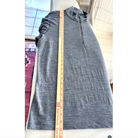 ICEBREAKER Merino 200 Half Zip 100% Merino Wool Base Layer Gritstone Heather - L - Picture 8 of 9